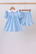 Blue Pencil Collar Set