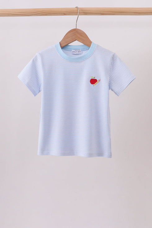Blue Apple Pencil Pocket Top