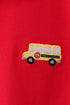 Red School Bus Pocket Polo Shirt