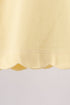 Yellow Apple Embroidery Scalloped Set