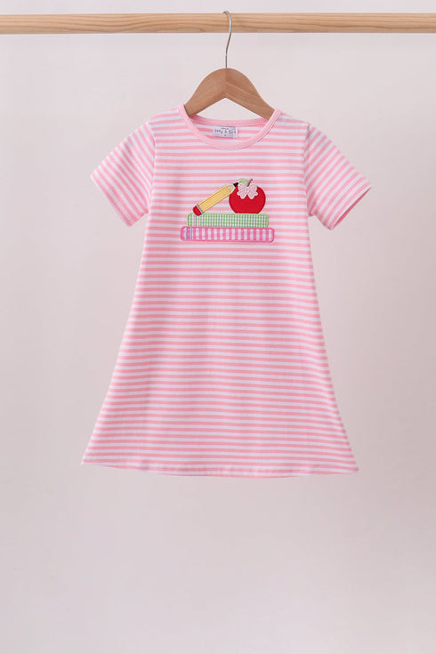 pink-apple-pencil-embroidery-dress-abby-evie-sophias-styleDress-1