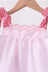 Pink Apple Gingham Set
