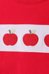 Red Apple Applique Top