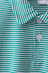 Green Stripe Polo Set