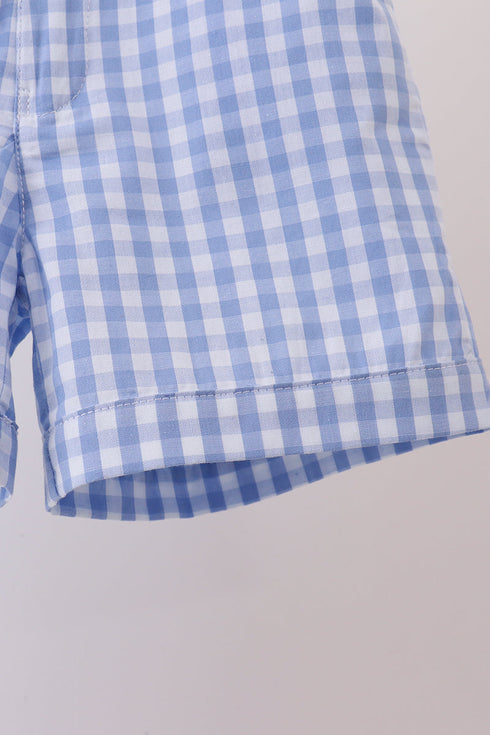 blue-gingham-pumpkin-embroidery-shorts-set-sophias-style-3