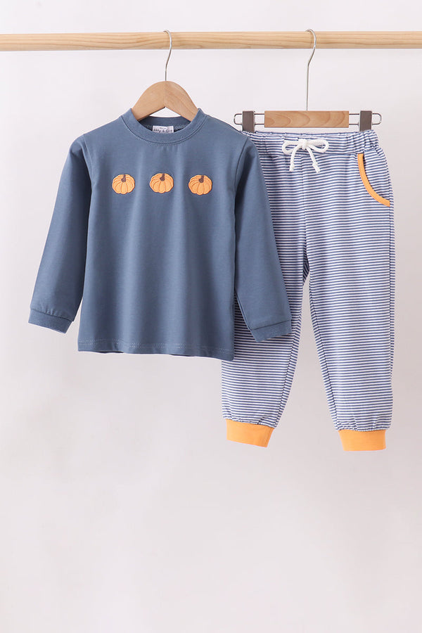 teal-pumpkin-embroidery-pants-set-sophias-styleSet-1