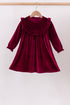 burgundy-velvet-ruffle-dress-sophias-styleDress-1