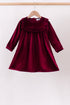 maroon-velvet-ruffle-dress-sophias-styleDress-1