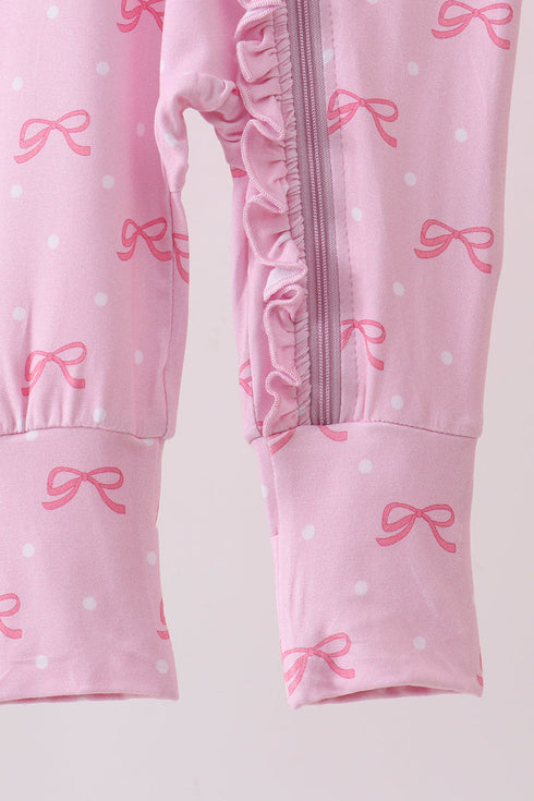 pink-bow-print-bamboo-romper-sophias-style-3