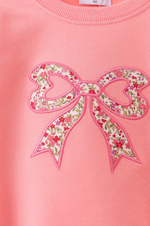 pink-floral-bow-embroidery-bubble-sophias-style-3