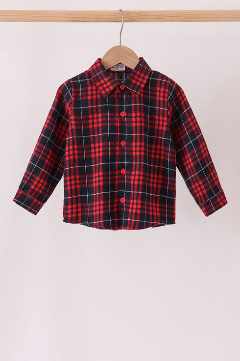 red-plaid-button-down-shirt-abby-evie-sophias-styleTop-1