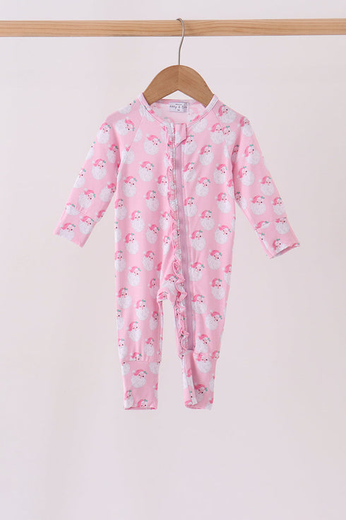 pink-christmas-santa-claus-bamboo-rompersophias-stylebaby-1