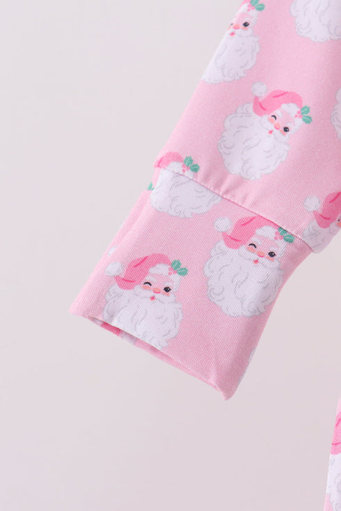 pink-christmas-santa-claus-bamboo-rompersophias-style-2