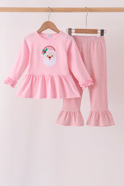 pink-stripe-santa-embroidery-ruffle-pants-setsophias-styleSet-1