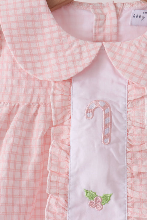 pink-candy-cane-holly-embroidery-plaid-pants-setsophias-style-2