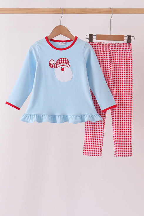 blue-santa-claus-embroidery-ruffle-gingham-pants-setsophias-styleSet-1