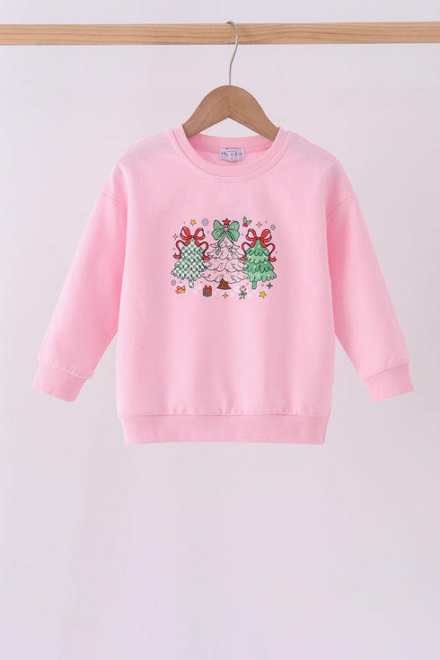pink-christmas-tree-sweatshirtsophias-stylesweater-1