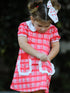 valentines-day-plaid-pocket-girls-short-sleeves-dress-Sophia's Style--5