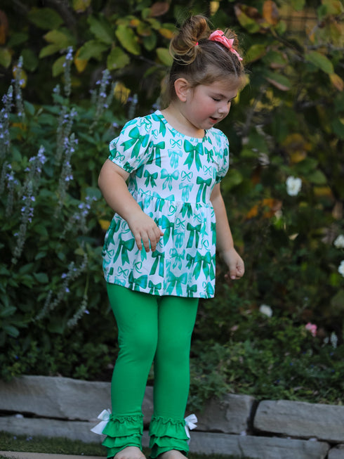 st-patricks-day-bow-top-and-ruffled-leggings-girls-set-Sophia's Style-Outfit-1