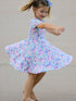 unicorn-floral-print-girls-short-sleeve-twirl-dress-sophias-style-3