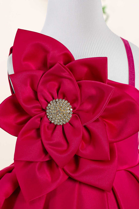 maya-hot-pink-party-dress-tha-dressing - Sophia's Style -2