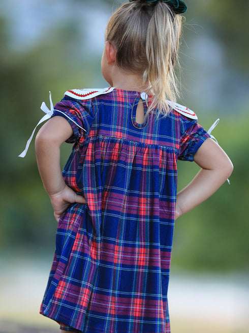 navy-red-christmas-plaid-wreath-embroidered-girl-dress-sophias-style-5