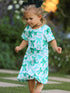 st-patricks-day-bow-print-short-sleeves-girls-dress-Sophia's Style--6