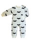 Midnight Bats Jacquard Jumpsuit