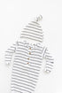 knotted-baby-gown-set-black-stripes-newborn-3-months-Sophia's Style-10