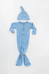 newborn-knotted-gown-hat-set-baby-blue-newborn-clothes-for-boys-Sophia's Style-9