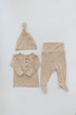 top-and-bottom-outfit-set-gender-neutral-newborn-clothes-sand-Sophia's Style-2