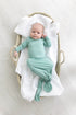 newborn-knotted-baby-gown-and-hat-set-crew-newborn-3-months-mint-navy-blue-pink-camel-brown-Sophia's StyleNewborn Knotted Baby Gown Sets-1