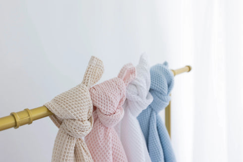 waffle-blankets-newborn-baby-toddler-100-cotton-Sophia's Style-36