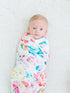 swaddle-blanket-bamboo-and-cotton-flora-Sophia's Style-2