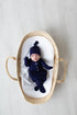 newborn-knotted-gown-and-hat-set-navy-blue-newborn-clothes-for-boys-Sophia's Style-11