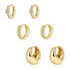dainty-huggie-hoop-earrings-3-pairs-Sophia's Style-14