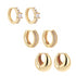 dainty-huggie-hoop-earrings-3-pairs-Sophia's StyleEarrings-1
