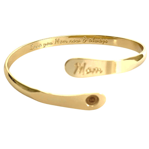 mom-bracelets-engraved-bracelets-love-you-mom-now-always-Sophia's Style-8