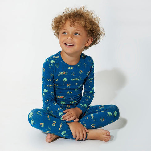 monaco-blue-bamboo-kids-pajamas-bellabu-bear - Sophia's Style -6