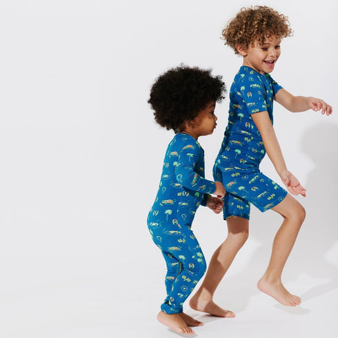 monaco-blue-bamboo-kids-pajama-short-set-bellabu-bear - Sophia's Style -8