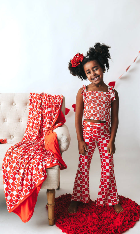 love-checkzzz-exclusive-dream-smocked-flare-set Dream-Big-Little-Co-pajama-baby-blanket