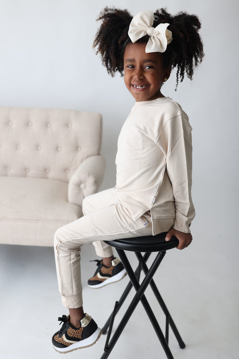 oat-terry-dream-jogger Dream-Big-Little-Co-pajama-baby-blanket