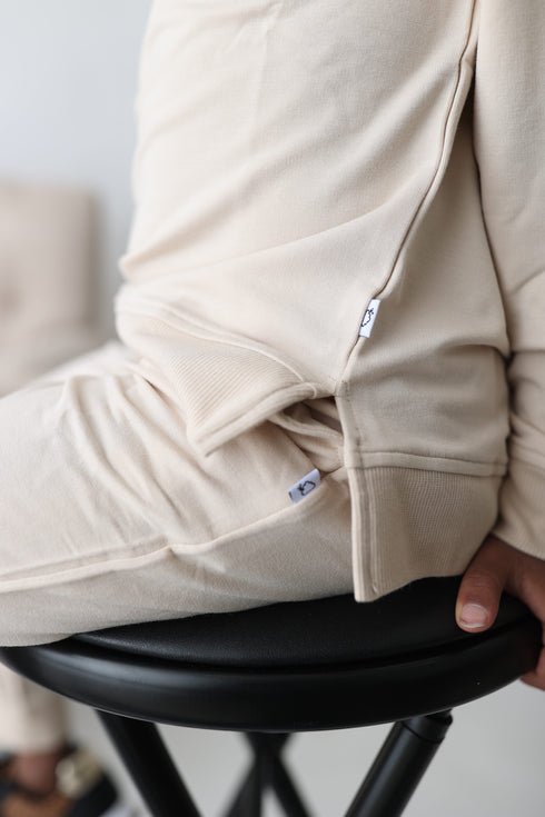 oat-terry-dream-jogger Dream-Big-Little-Co-pajama-baby-blanket