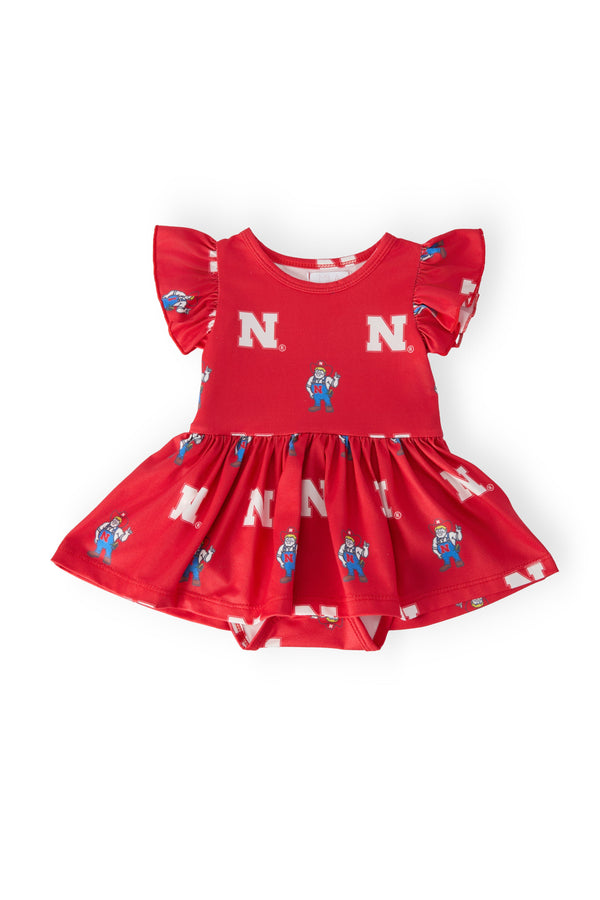 nebraska-red-herbie-husker-flutter-twirl-bodysuit-sophias-styleTwirl Bodysuit - S/S Flutter-1