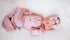 knotted-baby-gown-hat-headband-set-newborn-baby-girl-outfit-dusty-rose-Sophia's Style-8
