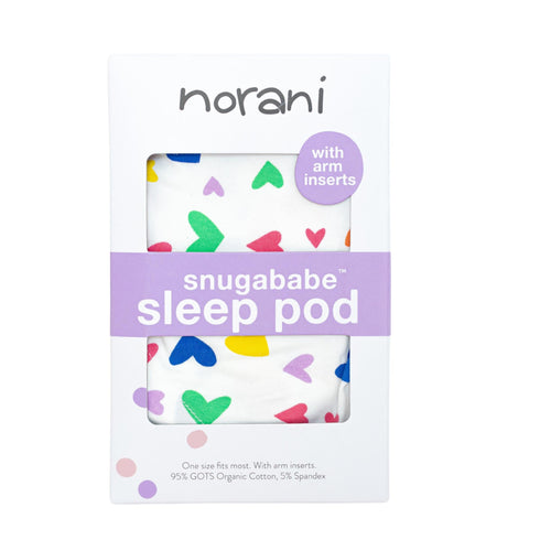 snugababe-swaddle™-sleep-pod-colorful-hearts- - Sophia's Style -4