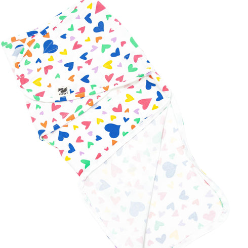 snugababe-swaddle™-sleep-pod-colorful-hearts- - Sophia's Style -5