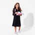 obsidian-black-bamboo-terry-daywear-girls-long-sleeve-dress-bellabu-bear - Sophia's Style -5