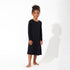 obsidian-black-bamboo-girls-long-sleeve-dress-bellabu-bear - Sophia's Style Dress-1