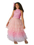Girls Pink Ombre Gigi Halter Tutu Skirt Set 5-14 - SophiasStyle.com